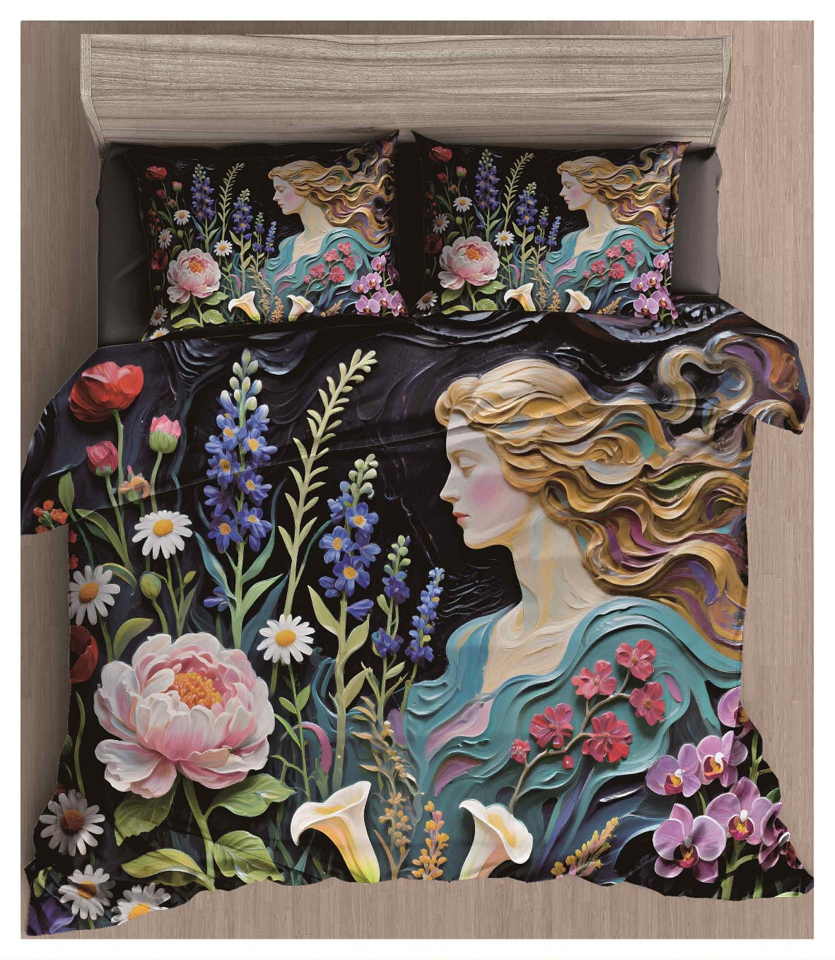 Kelo Living 11D Digital Print Bedsheet