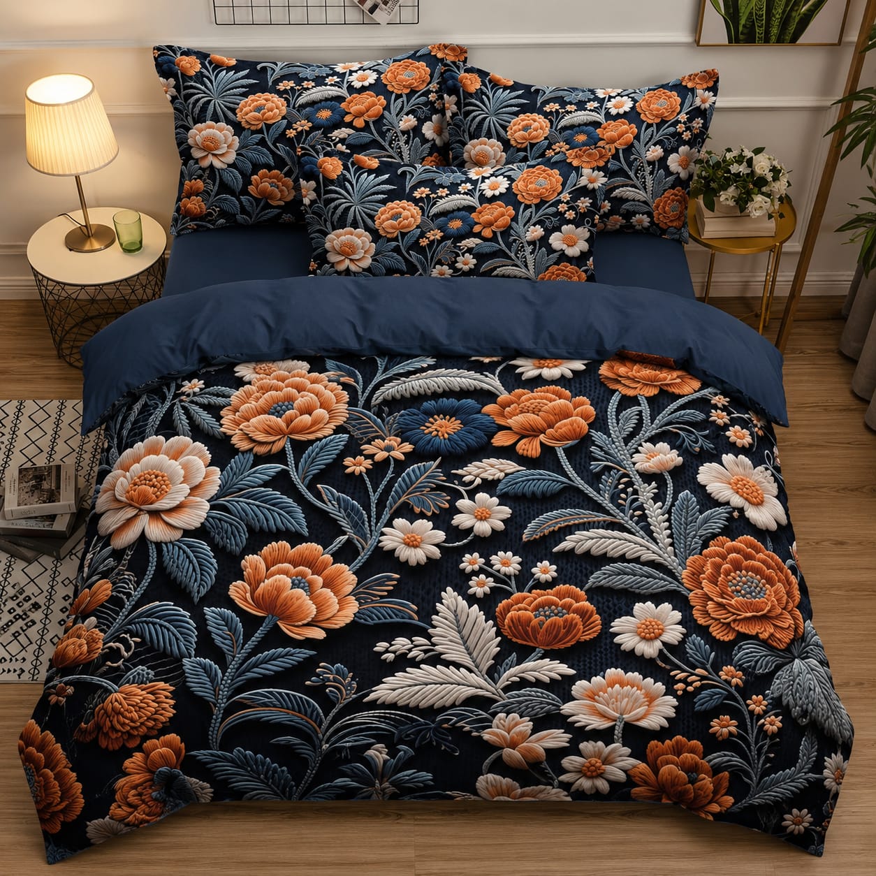 KELO LIVING 11D Digital Print Bedsheet