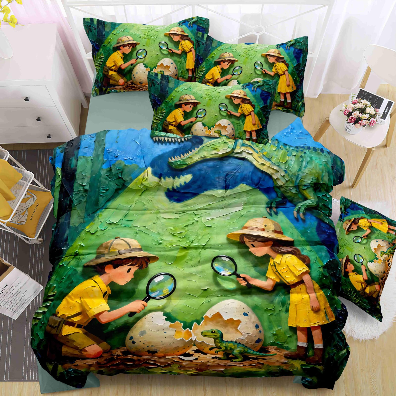 KELO LIVING 11D Royal  Premium Bedsheet