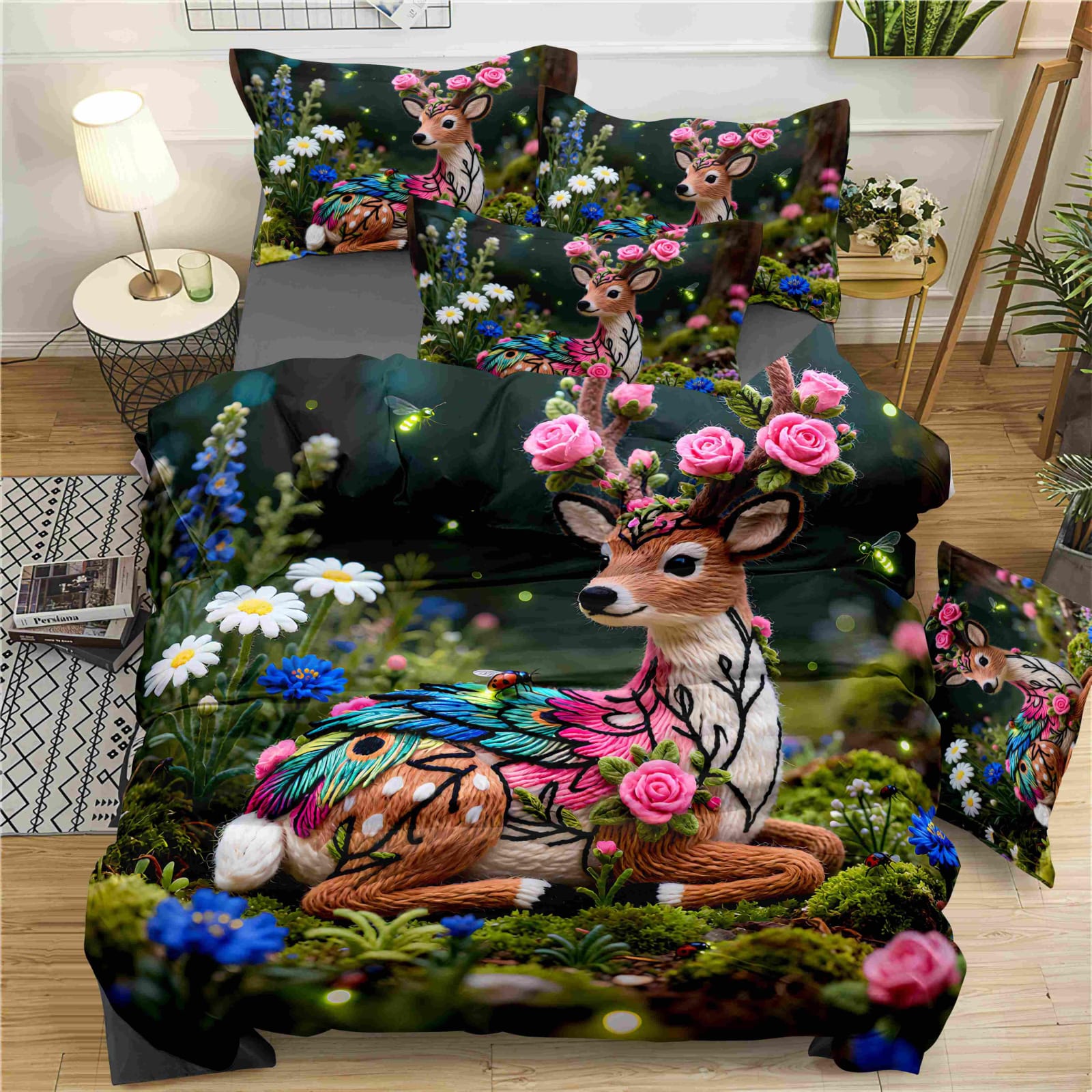 KELO LIVING 11D Royal  Premium Bedsheet