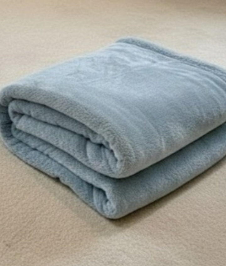 Kelo Living Reversible King Size Blanket Cover - Grey-Flano