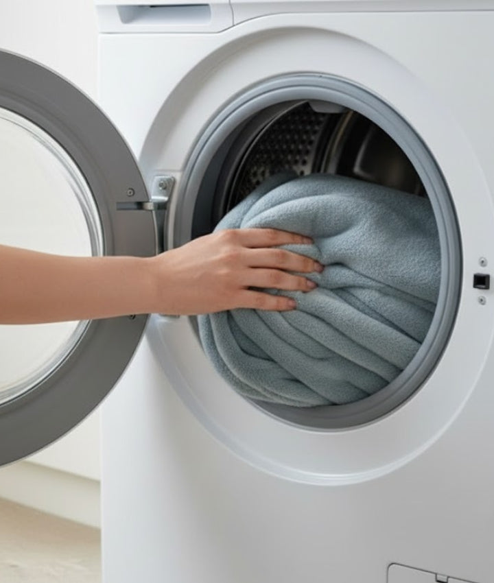 Kelo Living Reversible King Size Blanket Cover - Grey-Flano