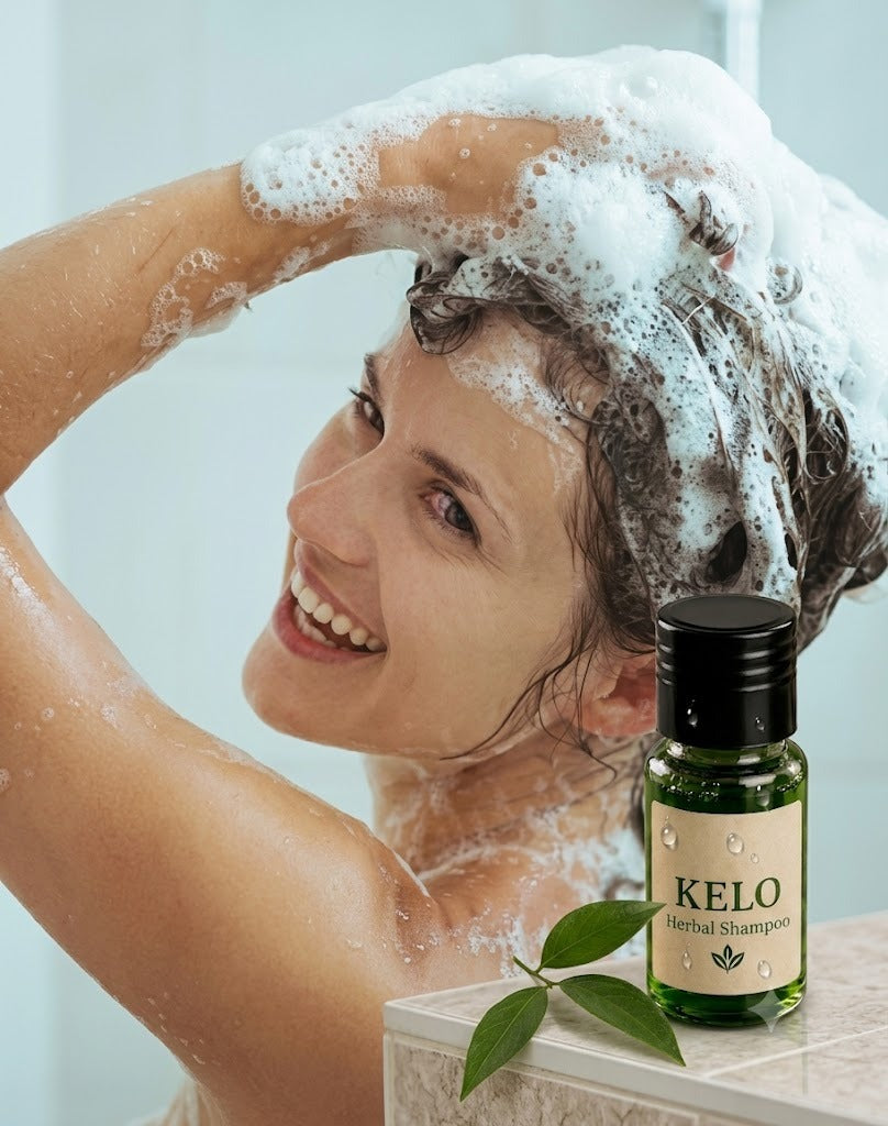 KELO Herbal Shampoo – Natural Herbal Care for Strong, Healthy Hair