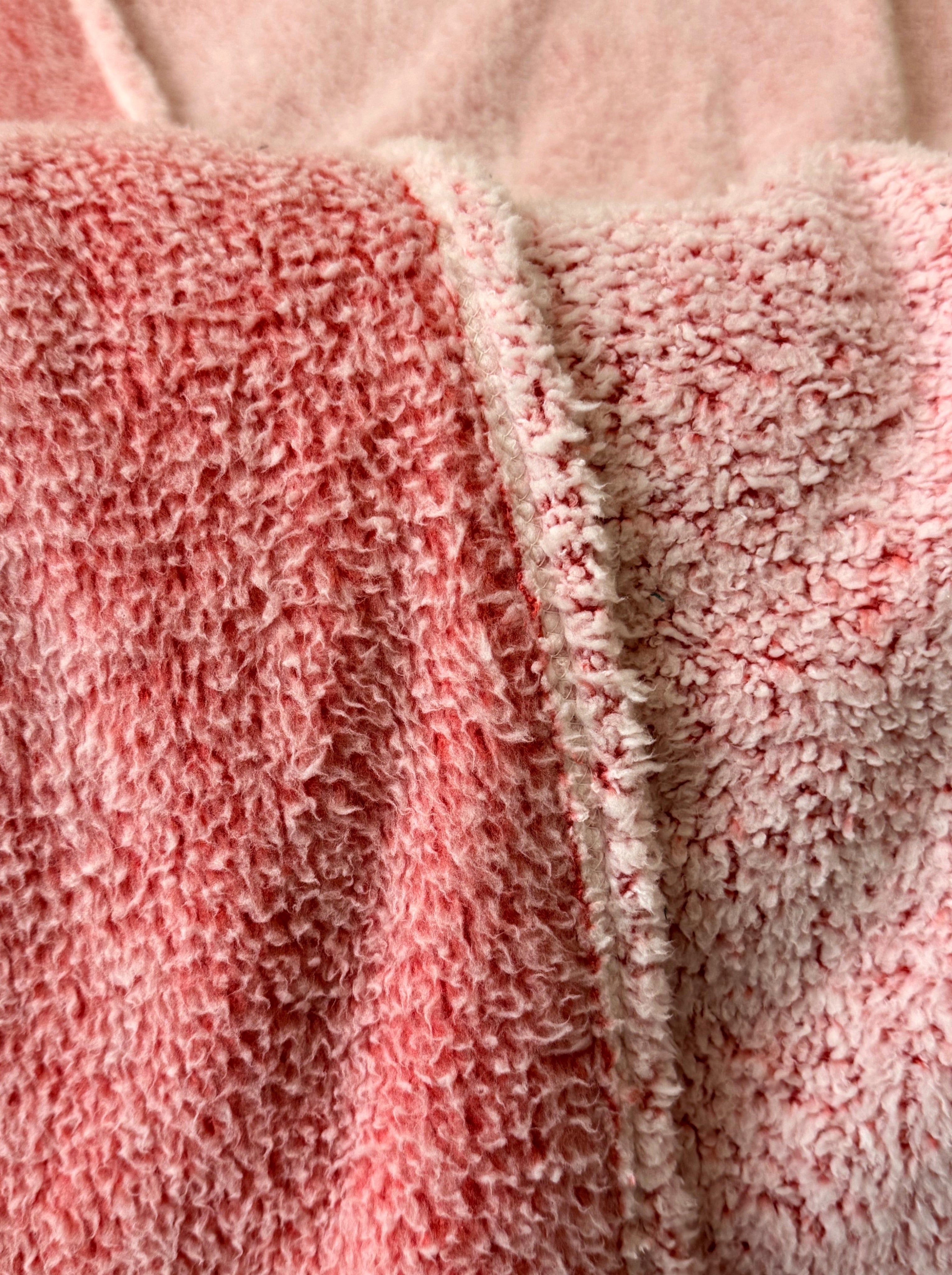 Kelo Living Premium Reversible AC Blanket – Pink-Sherpa