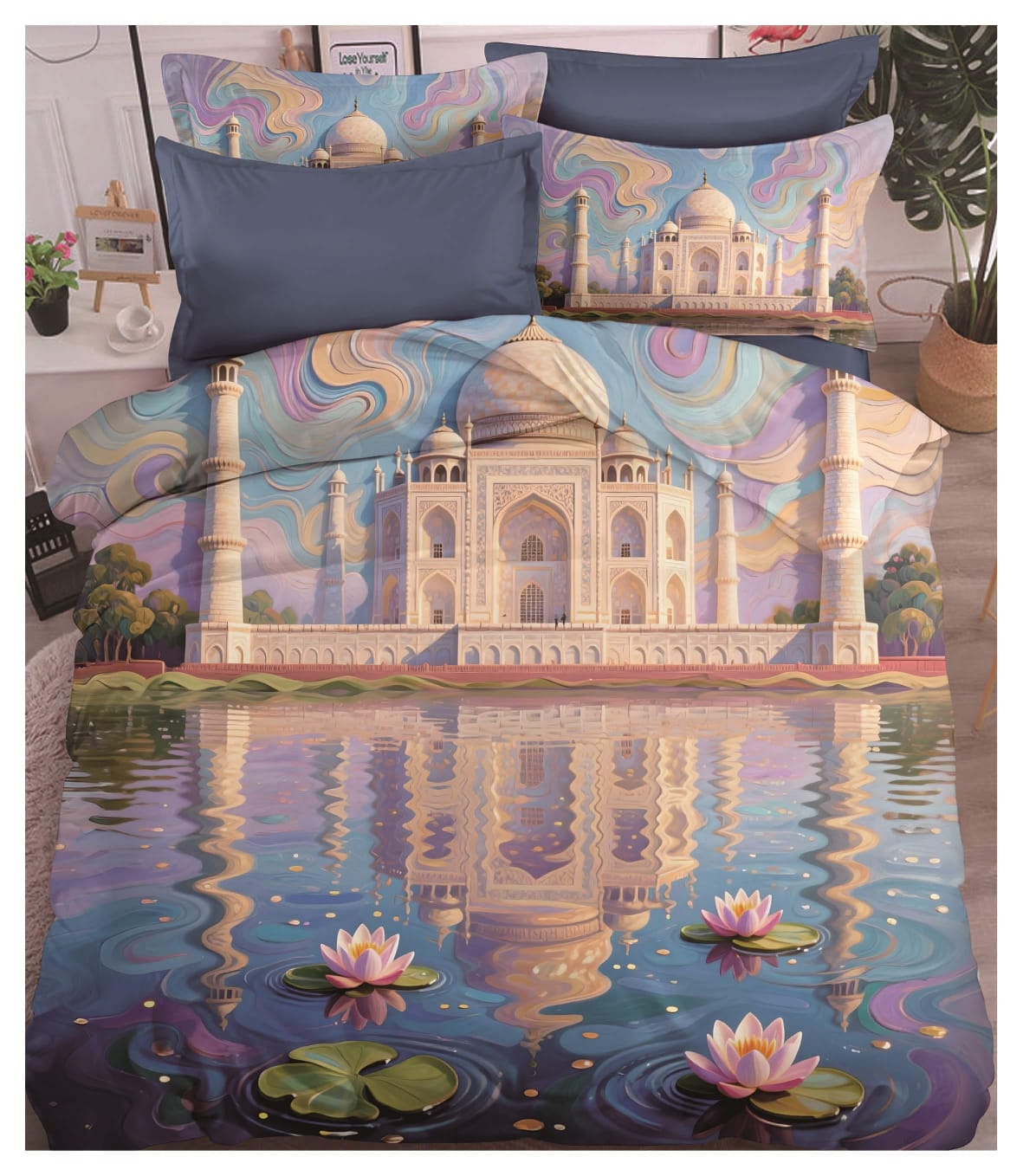 Kelo Living 11D Digital Print Bedsheet