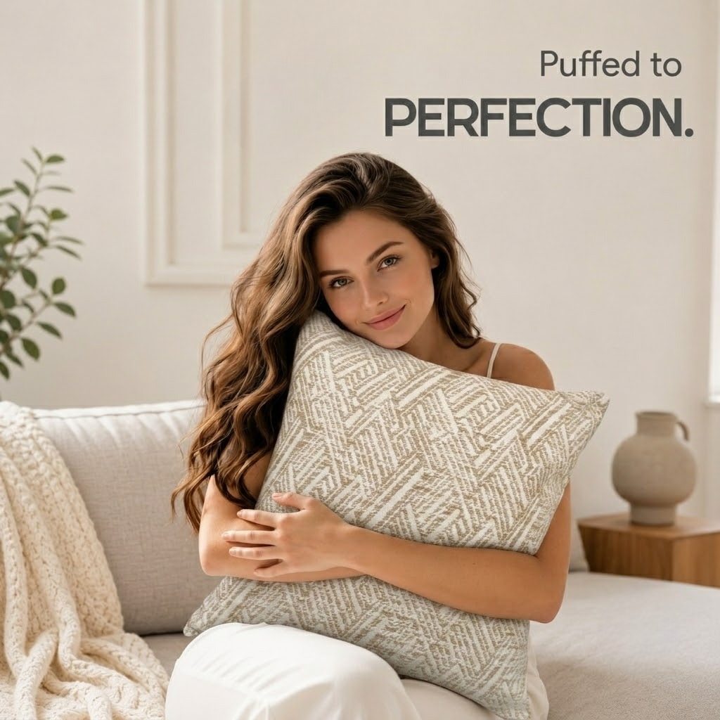 KELO LIVING Geo Luxe Cushion Cover